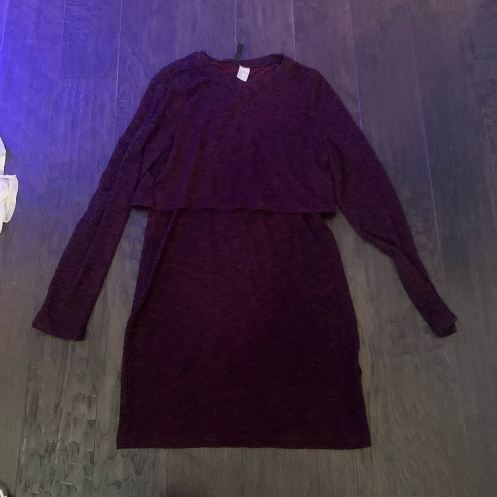 H&M long sleeve sweater dress